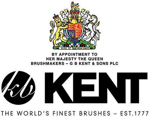 Kent R7TG Black Graphite Double Tooth Hair Pocket Comb, Small Fine/Wide Tooth Comb For Styling Hair, Beard and Mustache, for Men, Women and Kids. Saw Cut and Hand Polished. Handmade in England