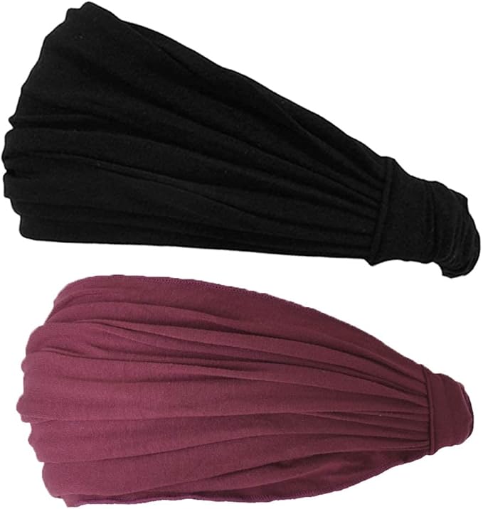 CHARM Headband for Men, Japanese Style Bandana Head Bands for Women and Men, Stretch Hair Band for Sports & Daily Wear by Casualbox