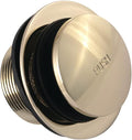 Kingston Brass DTT202 Tip-Toe Tub Drain, Polished Brass
