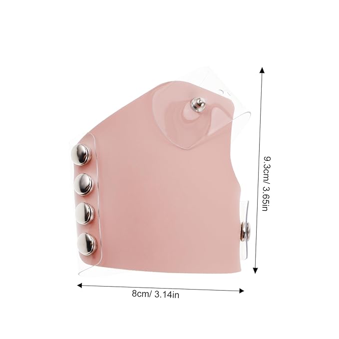 Makeup Mixing Palette Portable Transparent Cosmetic Plate for Professionals Handheld Pu Mixing Tray for Foundation and Color Blending for Makeup Artists and Enthusiasts
