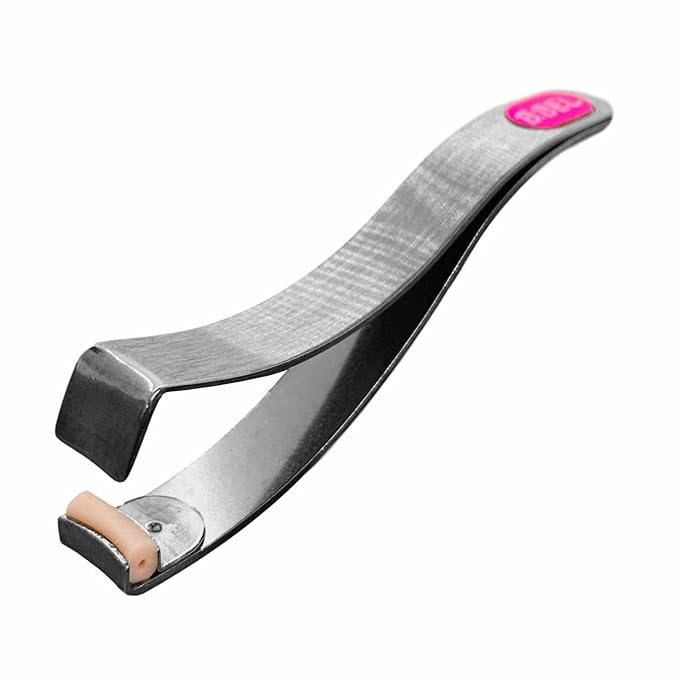 Preo Prima Shogyo Japanese Partial Eyelash Curler, Inner Corner/Outer Corner Precision Lash Curl Up Tool, Made in Japan (Included 2 Replacement Rubber) | C-180