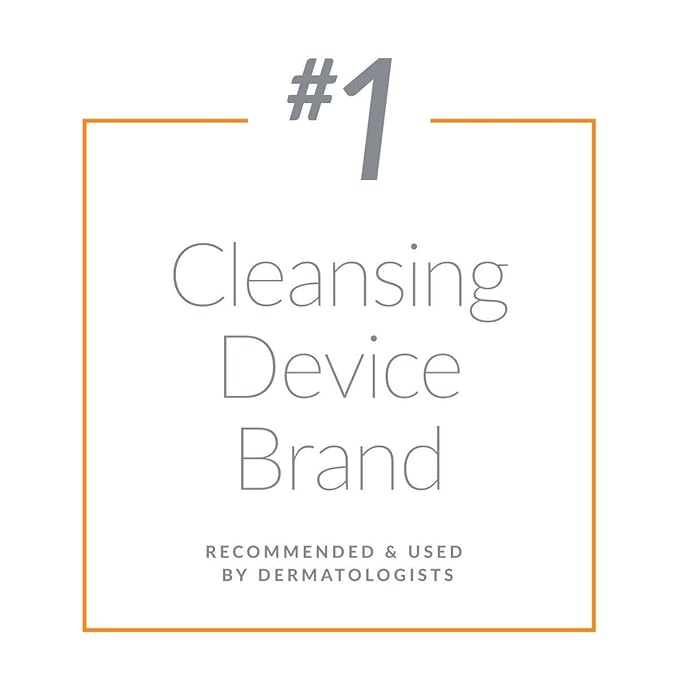 NEW Radiance Replacement Facial Cleansing Brush Head for Clarisonic Mia 1, Mia 2, Mia Fit, Alpha Fit, Smart Profile Uplift, 1 Count