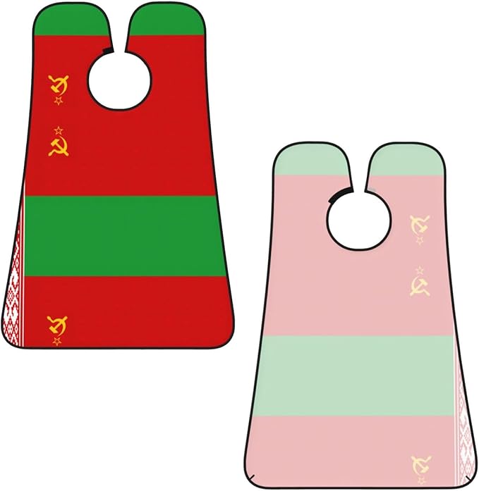 Flag Of Bangladesh Print Beard Bib Shaving Apron, Beard Hair Trimming Cape Gift For Dad