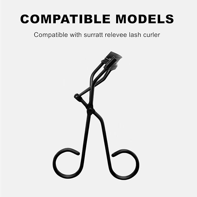 Eyelash Curler Refill Compatible with Surratt Eyelash Curler,36Pack Lash Curlers Refill Fit for Revlon Relevee Lash Curlers,High Elasticity Silicone.