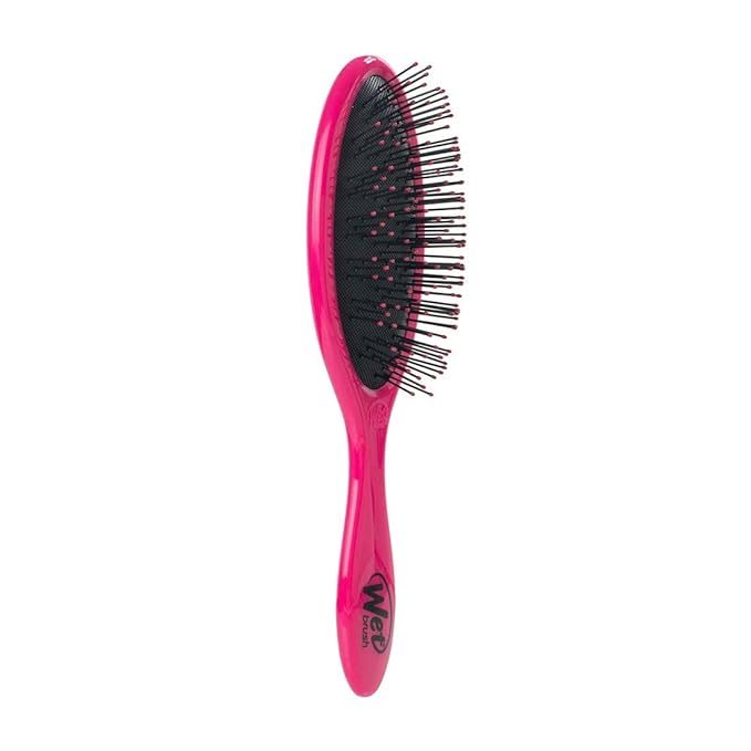 Wet Brush Thick Hair Detangling Brush, Pink, Ultra-Soft IntelliFlex Bristles Glide Through Tangles With Ease, Pain-Free Detangler for All Hair Types, Wet & Dry