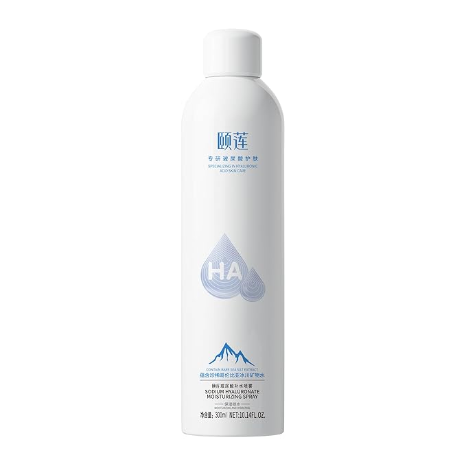 YILIAN Face Mist Natural Facial Spray with HA, Soothing and Calming Sensitive Skin, 10.14 fl. oz.