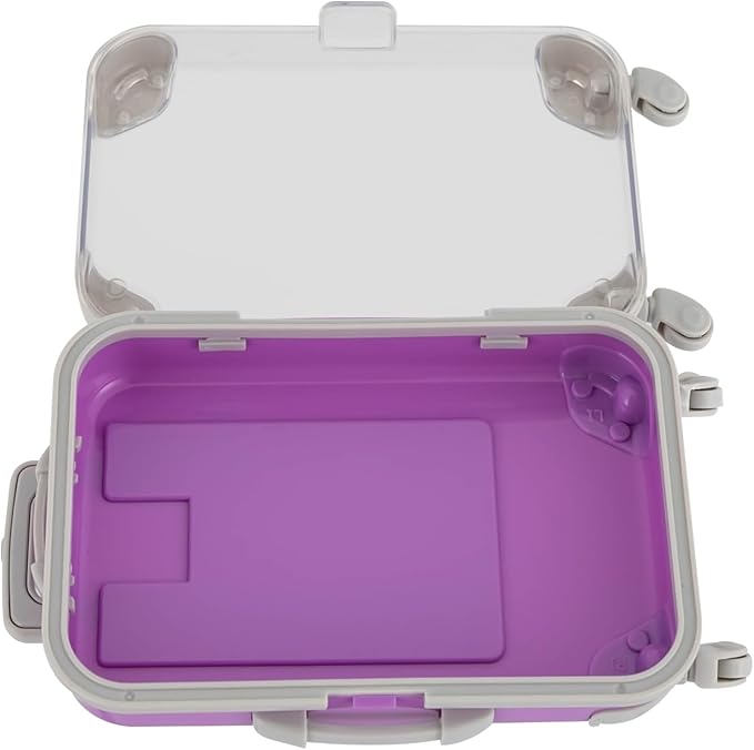 DMSIDN 12-Pack Mini Suitcase Party Favor Boxes - Colorful ABS Luggage-Style Storage for Candy, Jewelry & False Eyelashes - Cute Travel-Themed Gift Boxes for Weddings, Birthdays & Showers