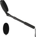 EASACE Back Scrubber for Shower, Soft Silicone Bath Body Brush with Long Handle, Adjustable Head with 1 Extra Replacements