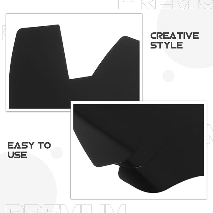 Hairline Card for Beard Shaping Template Hairline Design Tool Hair Spray Styling Barber Use 7.08X4.33 Inch
