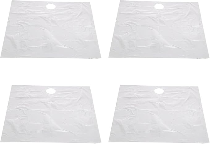 ZJchao Beard Cutting Cloth, 20pcs Disposable Beard Apron Liners Trimming Degradable Sink Collect Beard Catcher Grooming Cape Stubble Beard Hair Catcher for Man Father Husband Boyfriend