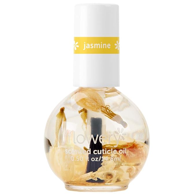 Flowery Jasmine Scented Cuticle Oil, 0.5 oz, 1 Pack