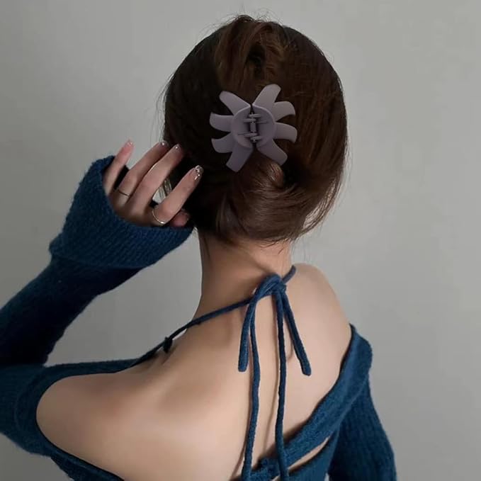 Hair Clips Claw Clips for Thick Hair, Atoden 5Pcs Large Hair Grips 3.15'' Big Octopus Hair Clip Long Thick Medium Hair Neutral Jumbo Jaw Clips Hair Accessories for Women Girls Trendy Stuff