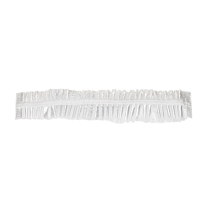 Conair Conditioning Caps for Hair Treatments, 30-Piece Pack – Disposable Clear Shower Caps for Deep Conditioning, Hair Coloring, and Moisturizing Treatments – Full-Sized, Latex Warning Included