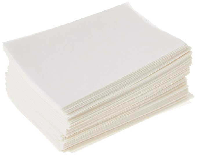 Diane End Wraps for Styling Hair in Salon or at Home 2.25 inch x 3.25 inch, White, Pack of 4, 4000 total wraps