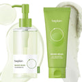 beplain Mung Bean Cleansing Oil(6.76fl.oz/200ml)| Fragrance-Free | Non-Comedogenic Tested| Makeup Blackhead Remover & Deep Pore Cleanser | Double Cleansing Korean Skincare (cleansing)