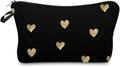 Deanfun Cosmetic Bag for Women Waterproof Cute Fashion Purse Makeup Bags Roomy Travel Toiletry Bag Accessories Organizer Gifts(51356)