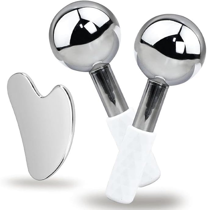 Ice Globes & Gua Sha Set