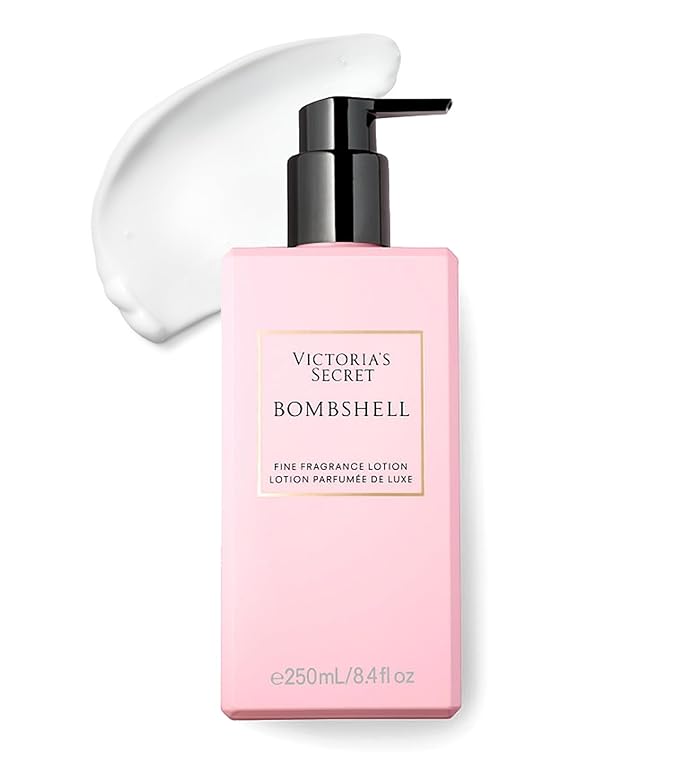 Victoria's Secret Bombshell Fragrance Body Lotion, Notes of Purple Passion Fruit, Shangri-La Peony & Vanilla Orchid (8.4 oz)