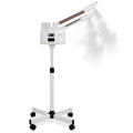 Professional Facial Steamer, 2 in 1 Facial Steamer with Ozone and Hot & Cold Mist for Facial Deep Cleaning and Hydration, Esthetician Steamer on Wheels, Ideal for Beauty Salons, Spas and Home Use