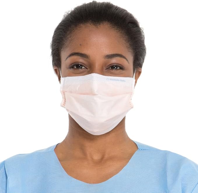 HALYARD FLUIDSHIELD level 3 Disposable Procedure Mask w/SO SOFT Lining/Earloops