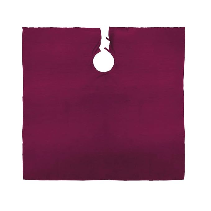Betty Dain Lightweight Crinkle Nylon Hair Cutting/Styling Cape, Water Resistant, Ultra Lightweight Crinkle Antron Nylon, Repels Hair, Neck Snap Closure, Generous 54 x 60 Inch Size, Burgundy