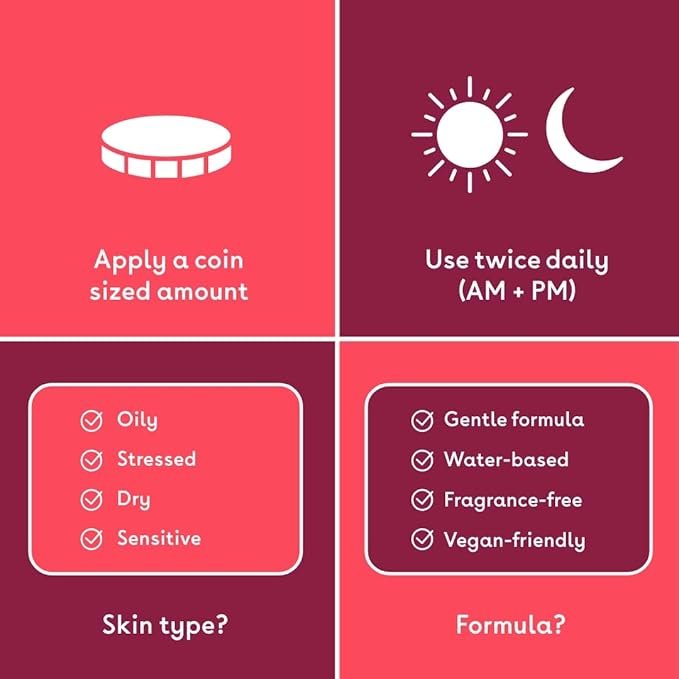 Q+A Hyaluronic Acid Hydrating Cleanser (125ml), Gentle Foaming Cleanser, Face Wash with Aloe Vera and Coco Betaine, Hydrating and Non-Drying, Fragrance Free Skincare