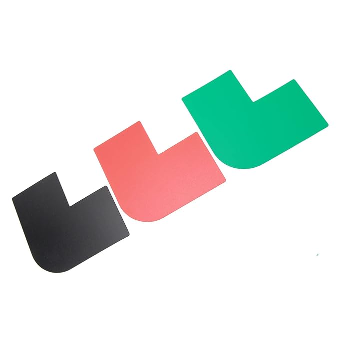 3pcs Beard Shaping Tool Templatefor Men Mustache Sideburns Template Styling Tool for Jaw Cheek Neck Line