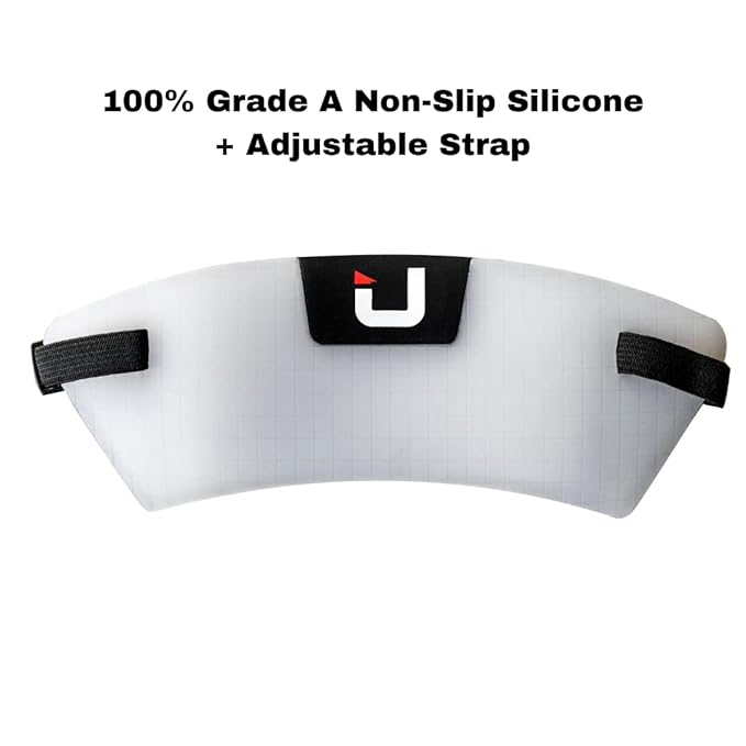 EdgUp 2.0 Professional Barber Neckline Shaving Template | Fade & Lineup Hair Cutting Guide | DIY Haircut Stencil Tool | Hands-Free Neck Trimmer Guide | Flexible Silicone for Men's Grooming