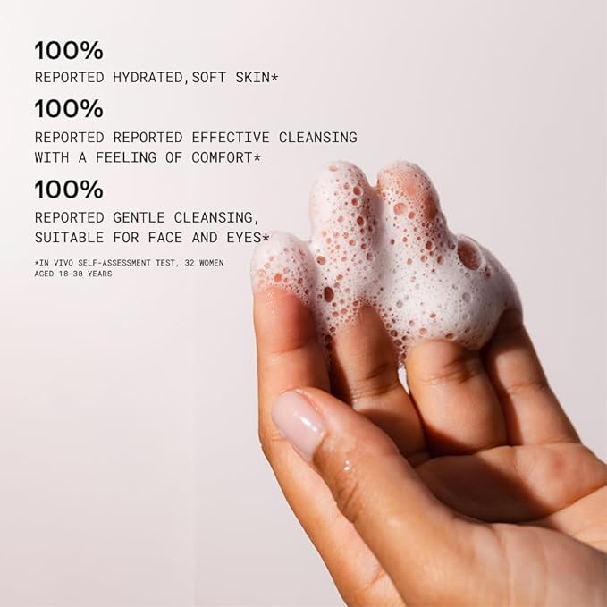 KORRES Greek Yoghurt Foaming Cream Cleanser, Hydrating, Deep Cleansing Skin Care, Makeup Remover, Face Wash for Women, Cream to Foam Facial Cleanser for Dry, Oily, Sensitive, Any Skin Type, 5.07 fl oz