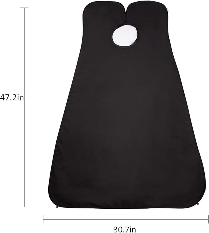 Beard Bib Apron, Beard Catcher with Suction Cups - Best Gifts for Him Men Dad Father Husband, Beard Trimmer Catcher