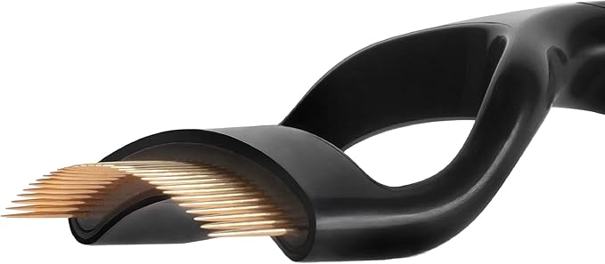 Tweezerman Curl 38 Lash Comb - Eyelash Comb Separator for Almond Shaped Eyes