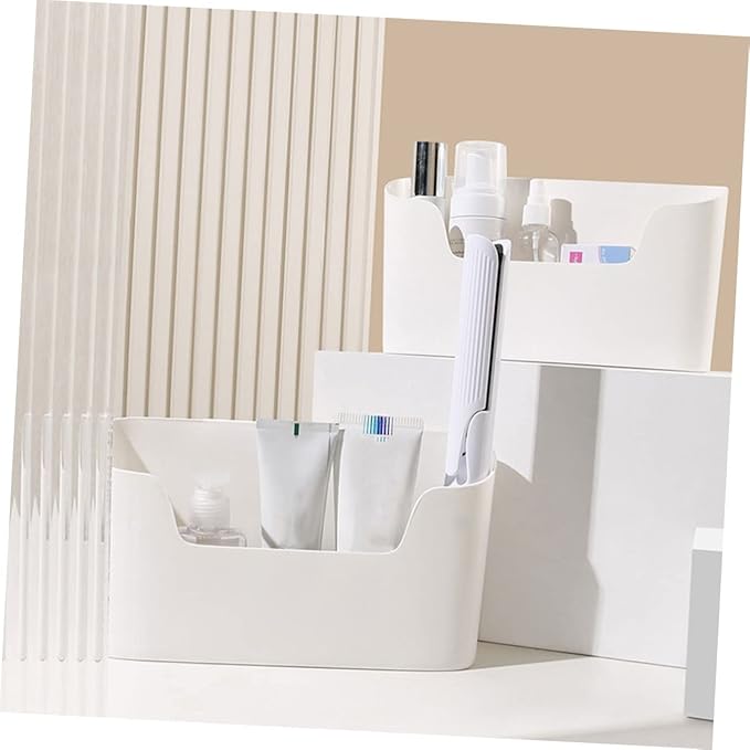 PRETYZOOM Multi-Function Hanging Storage Box for Kitchen and Bathroom Adhesive Wall-Mounted Organizer Refrigerator Side Shelf Space-Saving Container for Sundries and Cosmetics