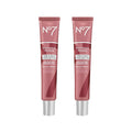 No7 Restore & Renew Face & Neck Multi-Action Serum - Collagen Peptide Anti-Aging Facial Treatment - Hyaluronic Acid Hydrating + Pro Retinol Skin Firming Hibiscus Peptides (2 Pack, 1.69 Fl Oz Each)