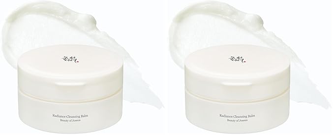 Beauty of Joseon Radiance Cleansing Balm Makeup, Sunscreen, Pore Cleanser for Sensitive Acne Skin. Korean Skincare for Men and Women 100ml, 3.38 fl.oz (Pack of 2)