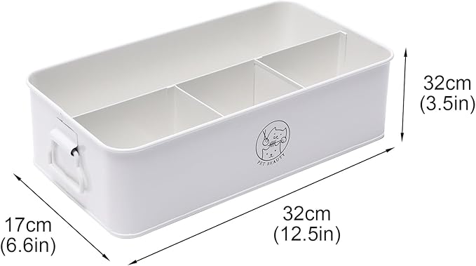 Dog Cat Grooming Supplies Organizer, Pet Grooming Tote Bag Perfect for Dog Hair Vacuum & Grooming Tool Kit Accessories,Multi-Functional Pet Organizers and Storage for Home, Travel