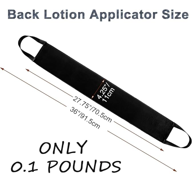 Self Tanner Back Applicator - Lotion Back Tanning Applicator for Self Tan, Achieve Smooth Even Finish on Hard-to-Reach Areas with for Self Tanning
