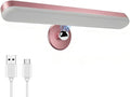 Wireless Vanity Lights for Mirror, Rechargeable Battery Operated Stick on Lamp, Adjustable Makeup Light, Cordless Magnetic LED Bar Renter Friendly Lighting Decor Gift, Pink