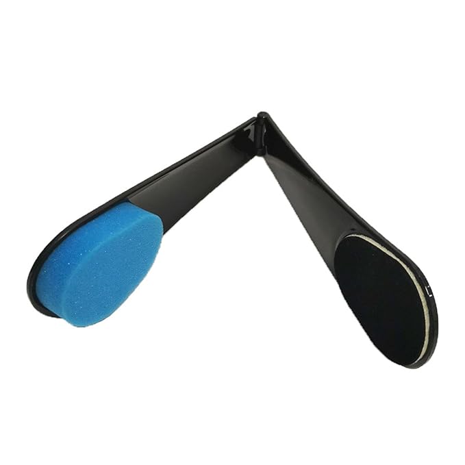 Back Lotion Applicator, Lotion Applicator, Sunscreen Applicator Features Foldable Portable Design with Non-Slip Handle, Lotion Applicator for Back Self Men and Women (Blue)