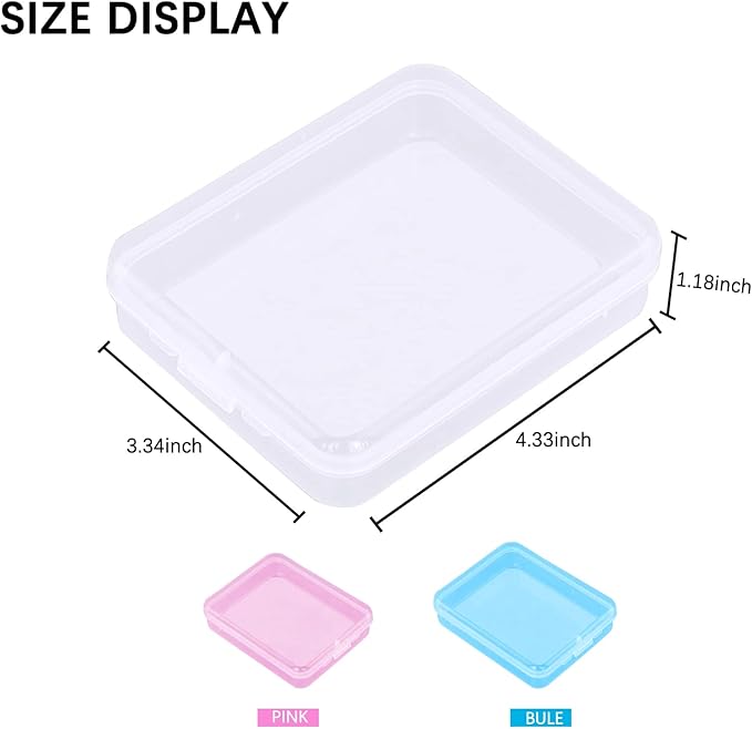 Portable Travel Cotton Pad Holder Cotton Swab Ball Holder Dispenser Cosmetic Sponge Storage Box with Transparent Lid Storage Jar Cosmetic Pad Container Dental Floss Box 3 pcs