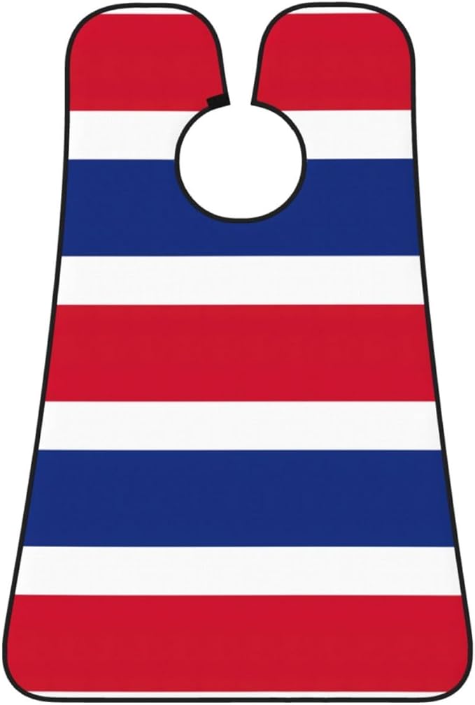 Flag Of Georgia Print Beard Bib Shaving Apron, Beard Hair Trimming Cape Gift For Dad