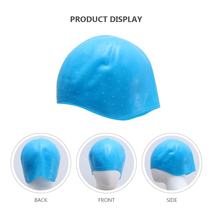 Hair Coloring Cap for Highlights with Pulling Needle Hair Dyeing Tool for Salon and Home Use 11.02X7.87 Inches Precise Highlighting Accessories