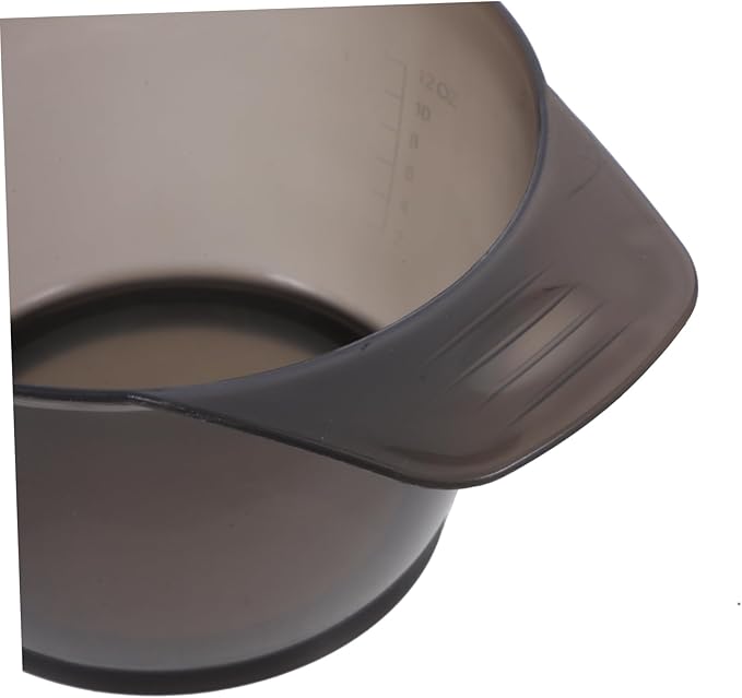 Mikinona 6pcs Stackable Hair Dye Bowls Plastic Mixing and Tinting Bowls for Hair Coloring Home and Salon Use and Versatile Dye Application Tools