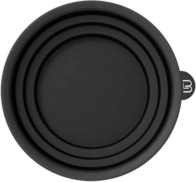 L3 - Level 3 Collapsible Tint Bowl - Use for Mixing, Dying, and All Coloring Needs - Resistant to Bleach and Chemicals - Compact Size for Easy Use (Black)