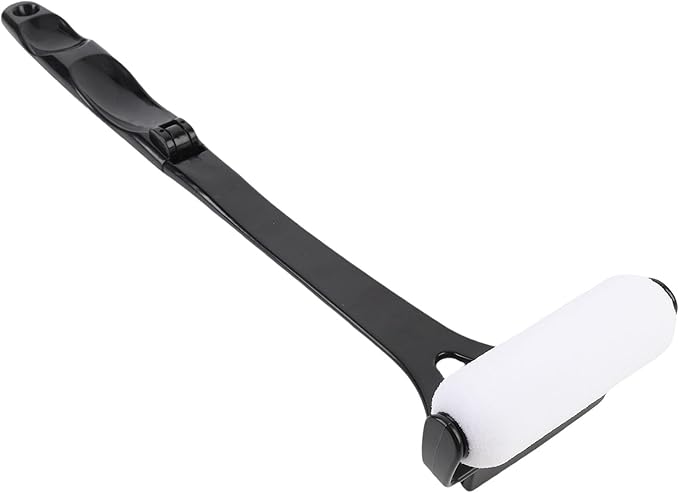 ZJchao Lotion Applicator for Back, Back Lotion Applicator, Foldable Long Handle Roller Curved Anti Slip Grip for Sunscreen Sunblock Ensuring an Even Application