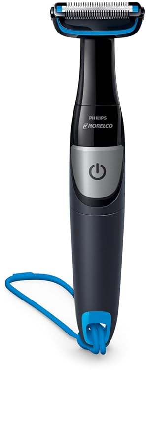 Philips Norelco Bodygroom Series 1100, BG1026/60, Showerproof Body Hair Trimmer and Groomer for Men