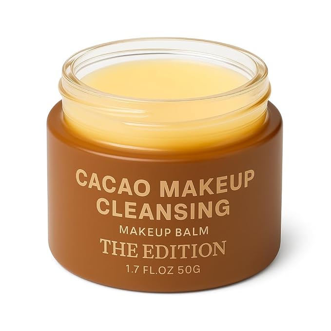 The Edition CACAO, Makeup Balm, Face Cleanser, Makeup Remover & Cleansing Balm – Gentle Face Makeup Cleanser for Waterproof Makeup, Hydrating Skincare for All Skin Types, 50g (CACAO)