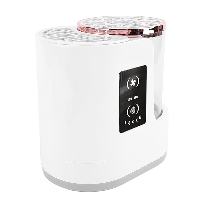 Electric Makeup Brush Cleaner & Dryer Machine, Portable Automatic USB Cosmetic Brushes Cleaner Tool with Smart Touch Controls for All Size Beauty Makeup Brush Set, 6.8 X 6.9 X 4.8in