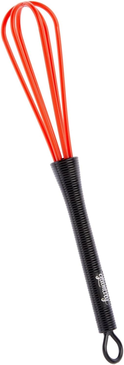 Glamlily Silicone Mini Hair Color Whisk Set - Precision Hair Dye Mixing Whisk - Multi-Use Salon & Kitchen Mixers - Vibrant Color Tools for Salon Organization - 6 Count, 7 x 1.2 in