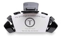 TELETIES - Large Hair Clip - Strong Grip, Bendable Teeth, Comfortable Curved Design - Ideal for Thick Hair - For All Hair Textures - Jet Black