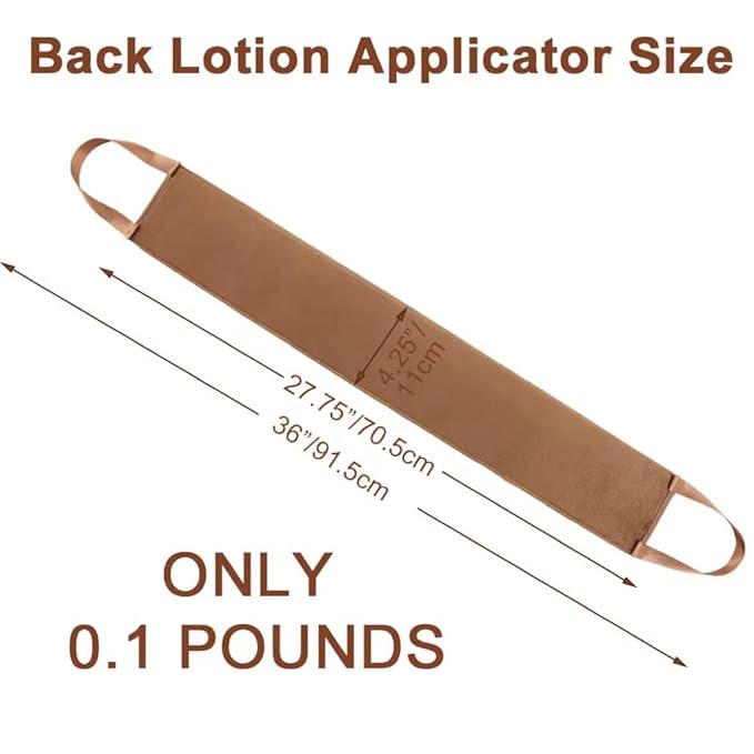 Self Tanner Back Applicator - Back Tanning Applicator for Easy Self Tan Back Applicator Application, Back Applicator for Self Tanning, Lotion, Cream & Moisturizer for Smooth Coverage